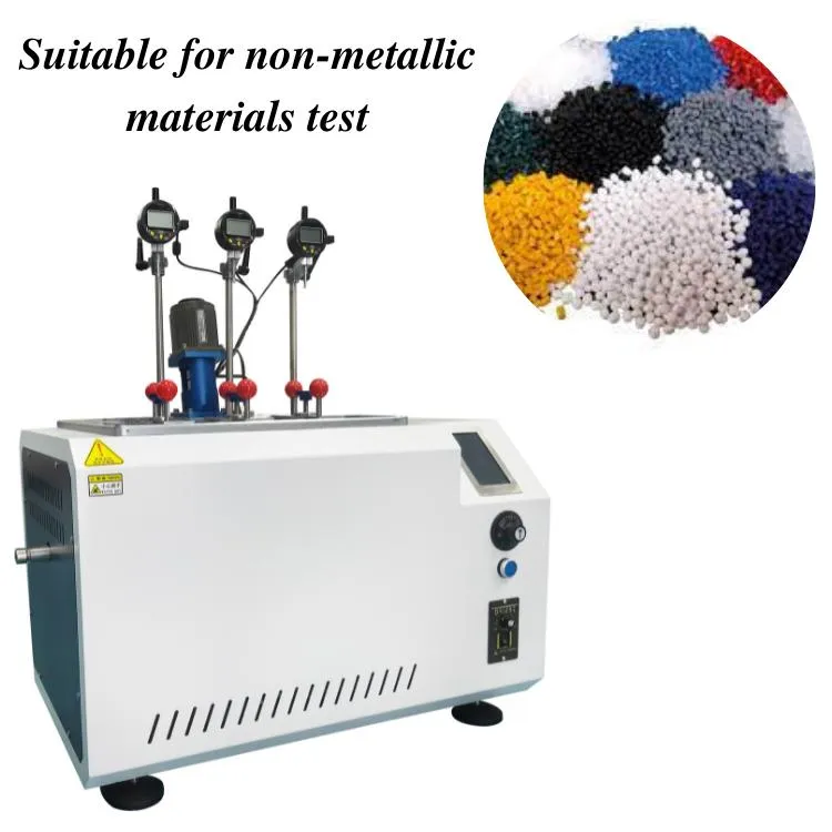 Équipement d'essai thermoplastique Vicat Testing Machine Testeurs de température au point de ramollissement 2