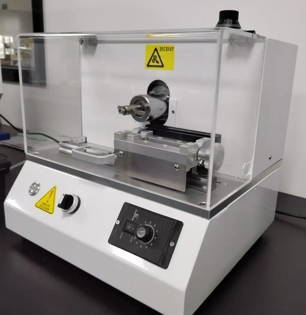 Machine de découpe à perceuse V pour l'essai des matières plastiques 1
