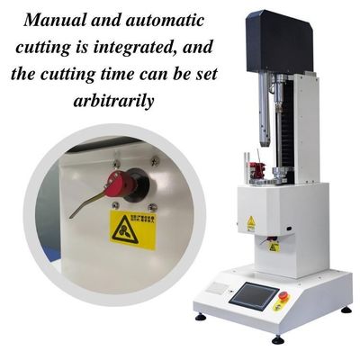 Machine de vérification du débit de fusion de résine plastique Mfi Tester