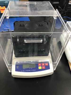 Densitomètre électronique Jual en caoutchouc plastique Densimètre de densité solide 220V