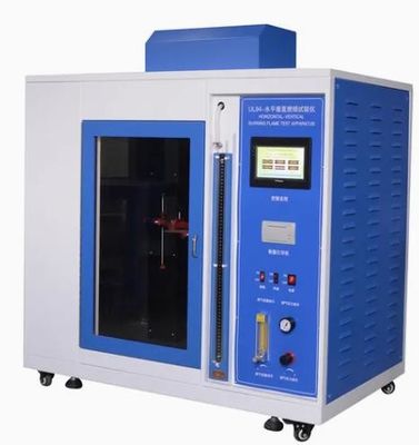 Laboratoire UL94 Appareil de test de flamme Testeur de chambre de combustion pour plastique