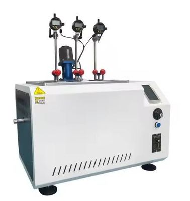 Machine de test de déformation des points d'adoucissement à six rayonnages en plastique HDT Vicat Tester