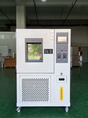 Chambre d'essai de vieillissement à l'ozone 150L pour matériaux en caoutchouc et plastique 0-100°C